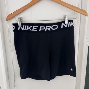 Nike Pro Black Spandex Size L